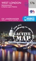 Wandelkaart - Topografische kaart 176 Landranger Active West London / Rickmansworth | Ordnance Survey