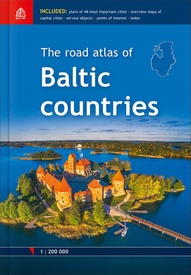 Wegenatlas The Road atlas of Baltic countries  - Baltische Staten | Jana Seta