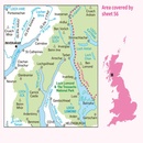 Wandelkaart - Topografische kaart 056 Landranger Loch Lomond & Inveraray | Ordnance Survey