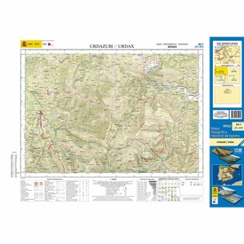 Topografische kaart 66-I Urdazubi / Urdax | CNIG - Instituto Geográfico Nacional1