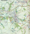 Wandelkaart - Topografische kaart 2 Heuvelland West | VVV Zuid Limburg