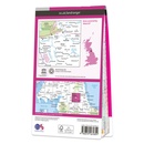 Wandelkaart - Topografische kaart 087 Landranger Hexham & Haltwhistle | Ordnance Survey