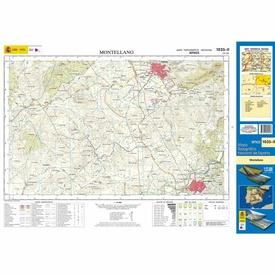 Topografische kaart 1035-II Montellano | CNIG - Instituto Geográfico Nacional1