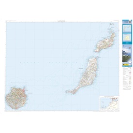 Wegenkaart - landkaart Mapa Provincial Las Palmas | CNIG - Instituto Geográfico Nacional