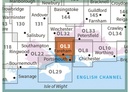 Wandelkaart - Topografische kaart OL03 OS Explorer Map Meon Valley - Portsmouth, Gosport & Fareham | Ordnance Survey