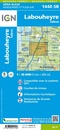 Wandelkaart - Topografische kaart 1440SB Labouheyre | IGN - Institut Géographique National