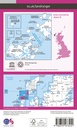 Wandelkaart - Topografische kaart 18 Landranger Active Sound of Harris | Ordnance Survey Wandelkaart - Topografische kaart 018 Landranger Sound of Harris, North Uist, Taransay & St Kilda | Ordnance Survey