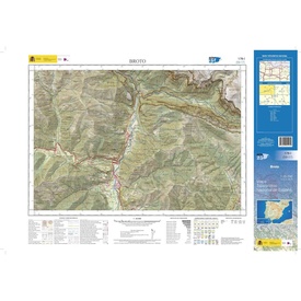 Topografische kaart 178-I Broto | CNIG - Instituto Geográfico Nacional1