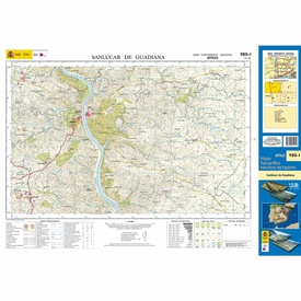 Topografische kaart 980-I Sanlúcar de Guadiana | CNIG - Instituto Geográfico Nacional1