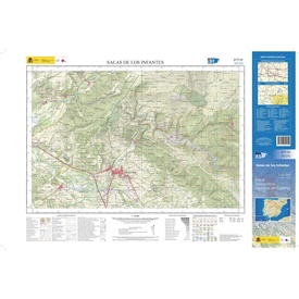 Topografische kaart 277-IV Salas de los Infantes | CNIG - Instituto Geográfico Nacional1