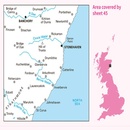 Wandelkaart - Topografische kaart 045 Landranger Stonehaven & Banchory | Ordnance Survey