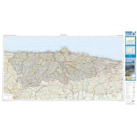 Wegenkaart - landkaart Mapa Provincial Asturias | CNIG - Instituto Geográfico Nacional