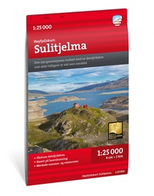 Wandelkaart Hoyfjellskart Sulitjelma | Calazo