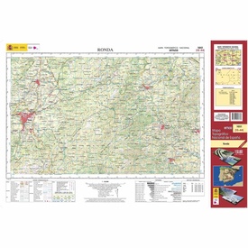 Topografische kaart 1051 MT50 Ronda | CNIG - Instituto Geográfico Nacional1