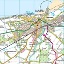 Wandelkaart - Topografische kaart 027 Landranger Nairn & Forres, River Findhorn | Ordnance Survey