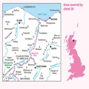 Wandelkaart - Topografische kaart 028 Landranger Elgin, Dufftown & surrounding area | Ordnance Survey