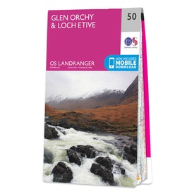 Wandelkaart - Topografische kaart 050 Landranger Glen Orchy & Loch Etive | Ordnance Survey