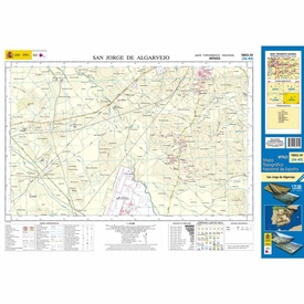 Topografische kaart 1003-IV San Jorge de Algarvejo | CNIG - Instituto Geográfico Nacional1