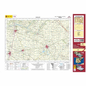 Topografische kaart 659 MT50 Lillo | CNIG - Instituto Geográfico Nacional1