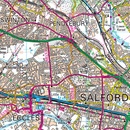 Wandelkaart - Topografische kaart 109 Landranger Manchester, Bolton & Warrington | Ordnance Survey