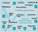 Wandelkaart 171 Südliche Fränkische Schweiz | Kompass