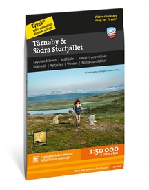 Wandelkaart Fjällkartor 1:50.000 Tärnaby & Södra Storfjället | Zweden | Calazo