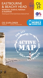 Wandelkaart - Topografische kaart 25 OS Explorer Map | Active Eastbourne / Beachy Head | Ordnance Survey